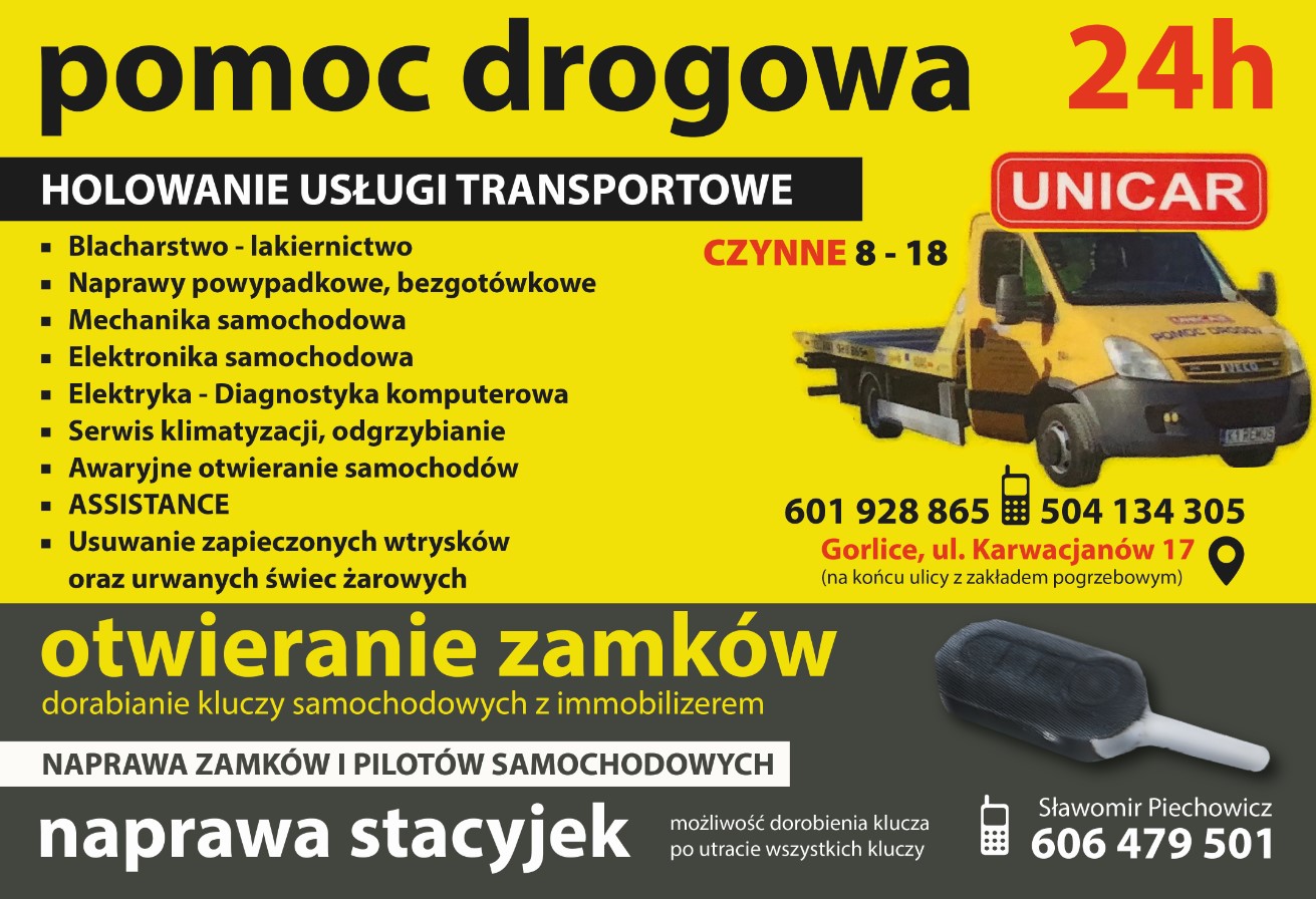 pomoc drogowa 24 H GORLICE 